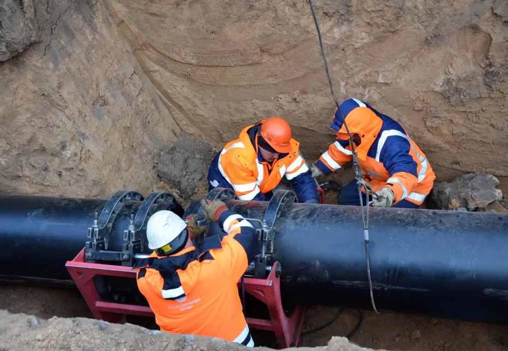 Оренбургские сети водоснабжения обновили почти на 60 км за пять лет