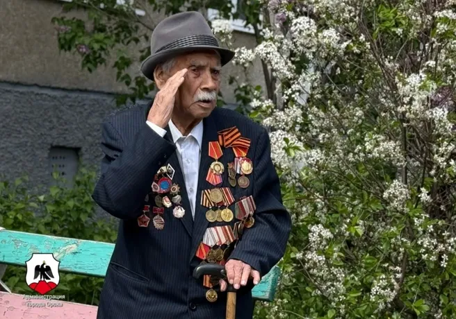 В Орске на 100-м году умер ветеран войны Розалин Мамбетов