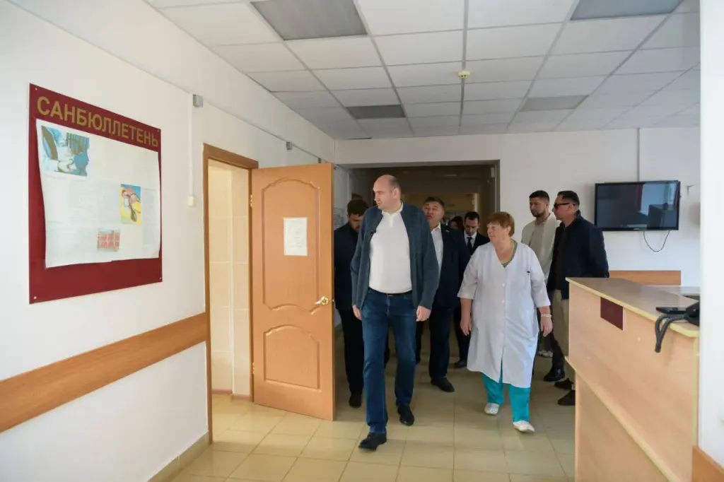 В Асекеевской поликлинике завершается ремонт